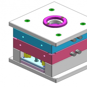 Buttons for equipment- injection mold