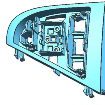 Buttons for multimedia player injection mold