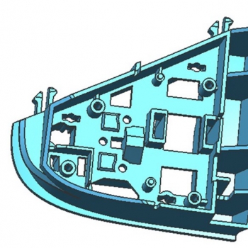 Buttons for multimedia player injection mold