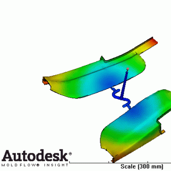 Front sail pannel injection molds