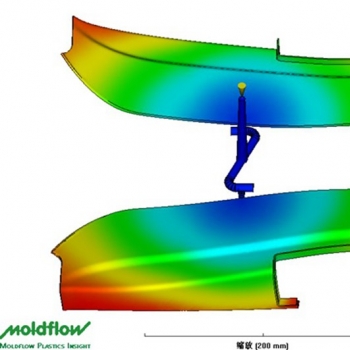 Front sail pannel injection molds