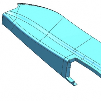 Front sail pannel injection molds