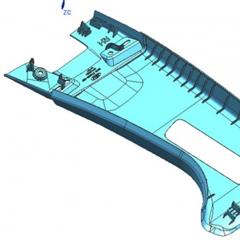 B-Pillar Upper RH LH injection mold