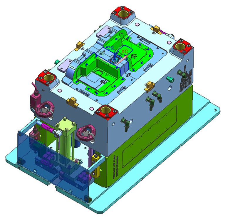 Storage Bin RH / LH injection mold