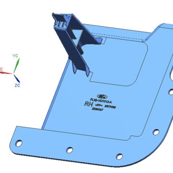 Storage Bin RH / LH injection mold