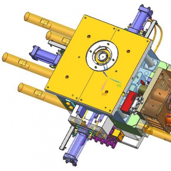 Seed drill housing injection molding tool