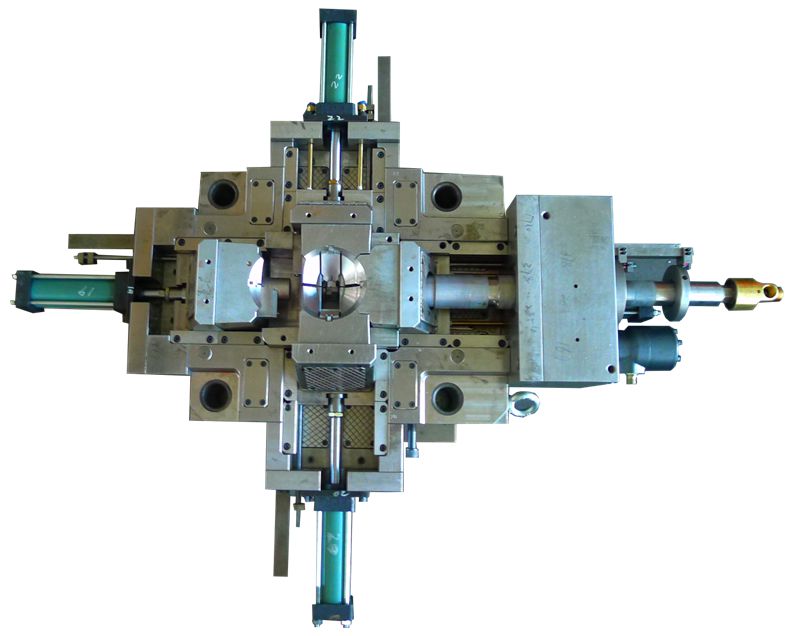 Seed drill housing injection molding tool