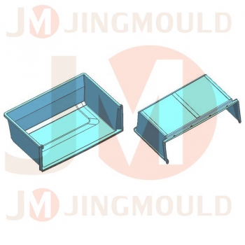 Drawer bottom injection mold