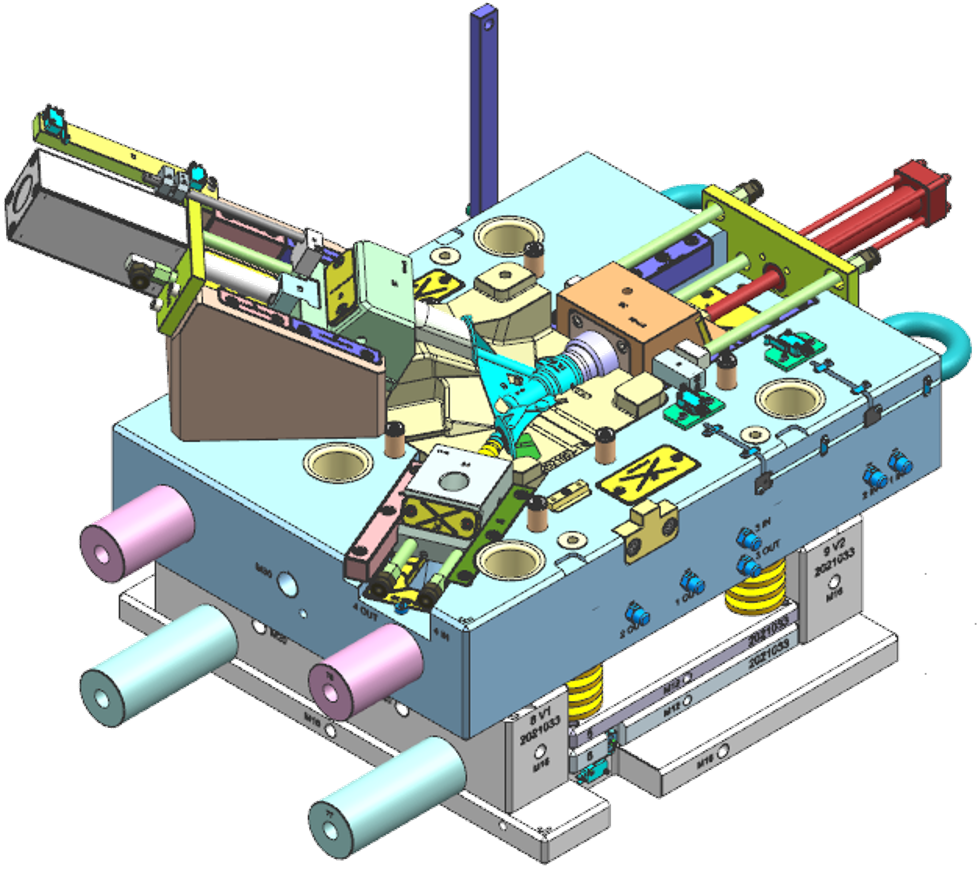 Injection Mold Cylinder Block